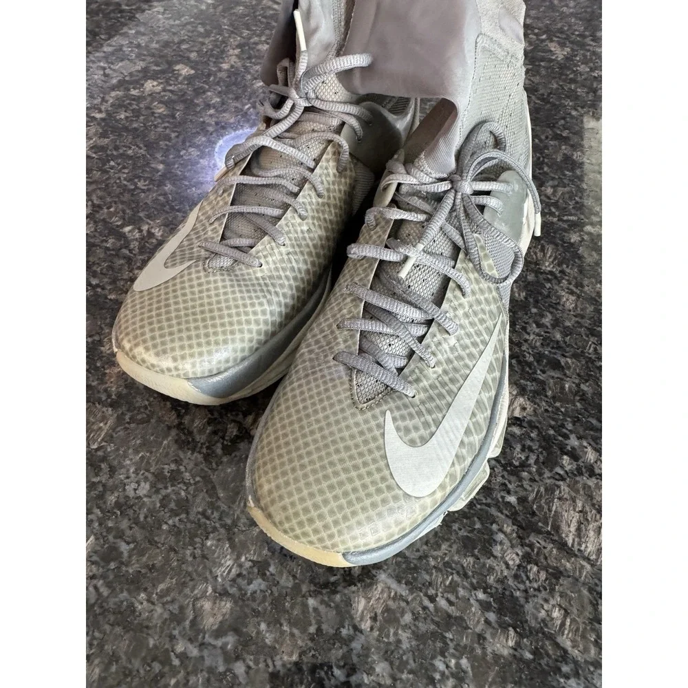Nike KD‎ 8 Elite Wolf Gray Mens Size 11.5 Basketball Athletic Shoes Sneakers